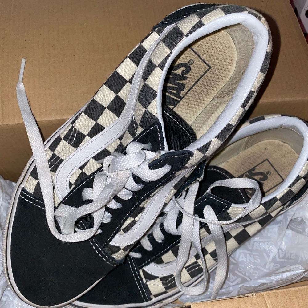 check board vans